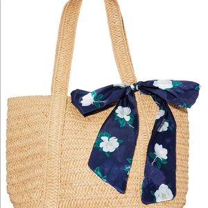 Draper James Straw Handbag